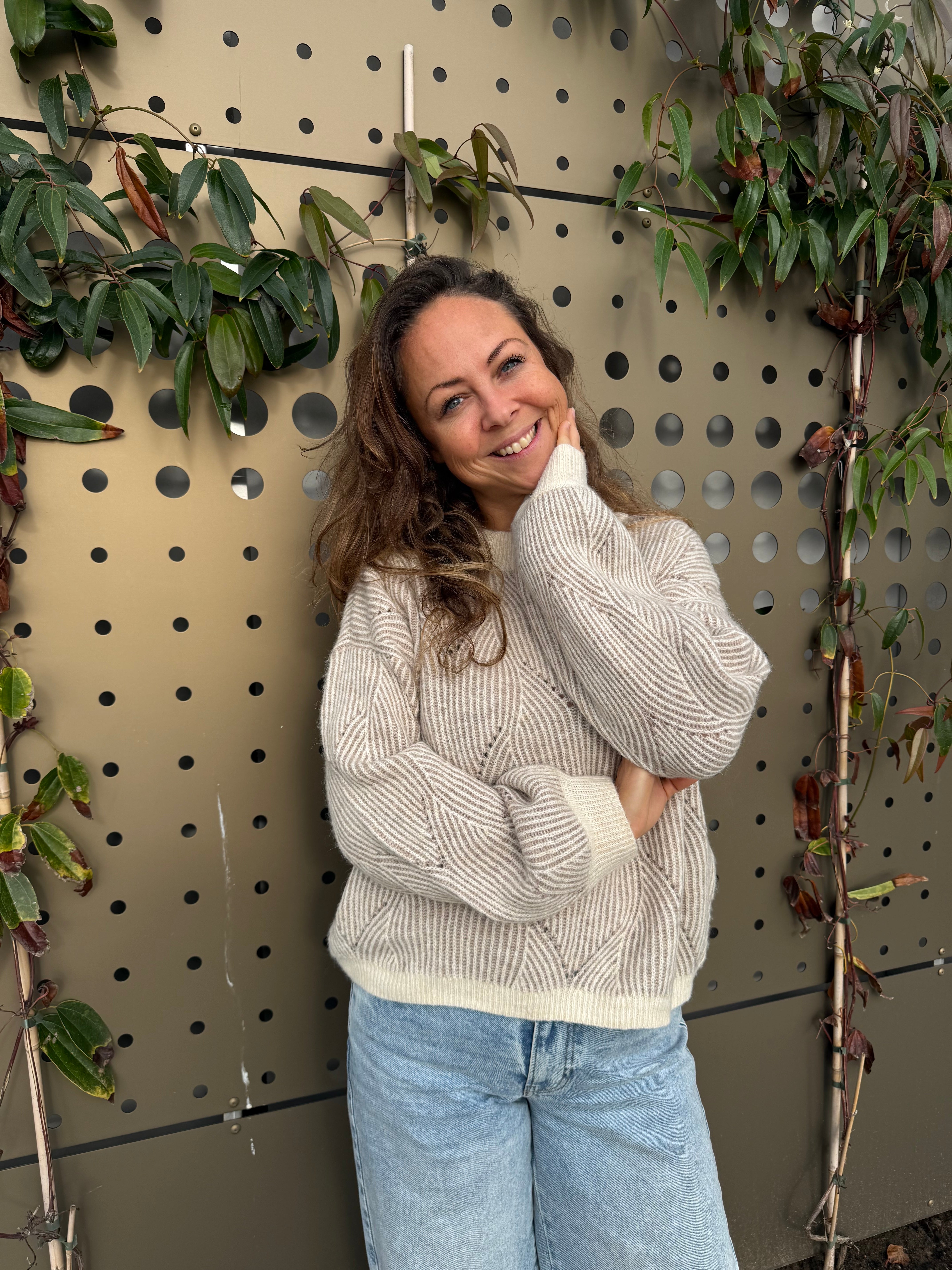 PCJENNA Pullover - Whitecap Gray